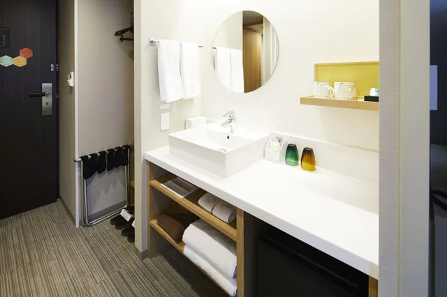 Room, Twin Beds, Corner, Hotel INTERGATE KANAZAWA 5/6
