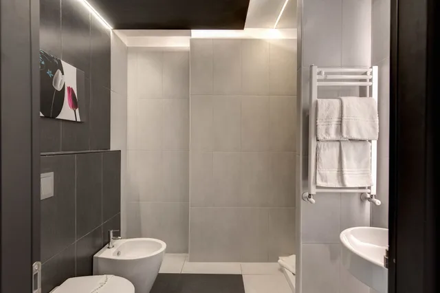 غرفة سوبيريور ثلاثية بسرير مزدوج مع أريكة، Warmthotel 10/10