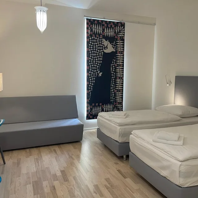 غرفة ديلوكس بسرير مزدوج أو سريرين منفصلين، Hotel Praha Liberec 3/9