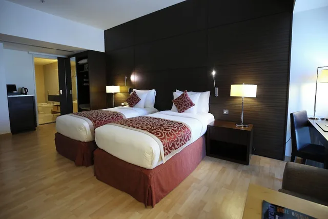 غرفة ديلوكس بسريرين منفصلين، Asdal Boutique Hotel Seef 1/3