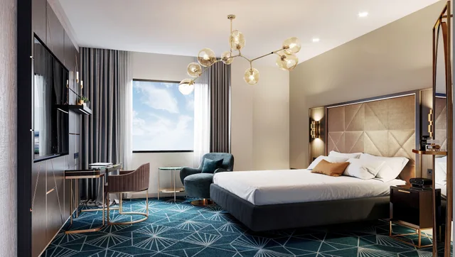 استوديو بريميوم ديلوكس بسرير كوين، Swiss-Belhotel Napier 1/8