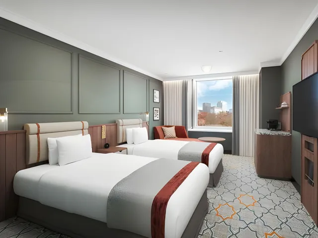 غرفة سوبيريور بسريرين منفصلين مع أريكة في المبنى الرئيسي، Sapporo Grand Hotel 2/2