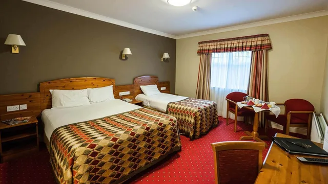 غرفة بسرير مزدوج أو سريرين منفصلين، DUNSILLY HOTEL 2/3