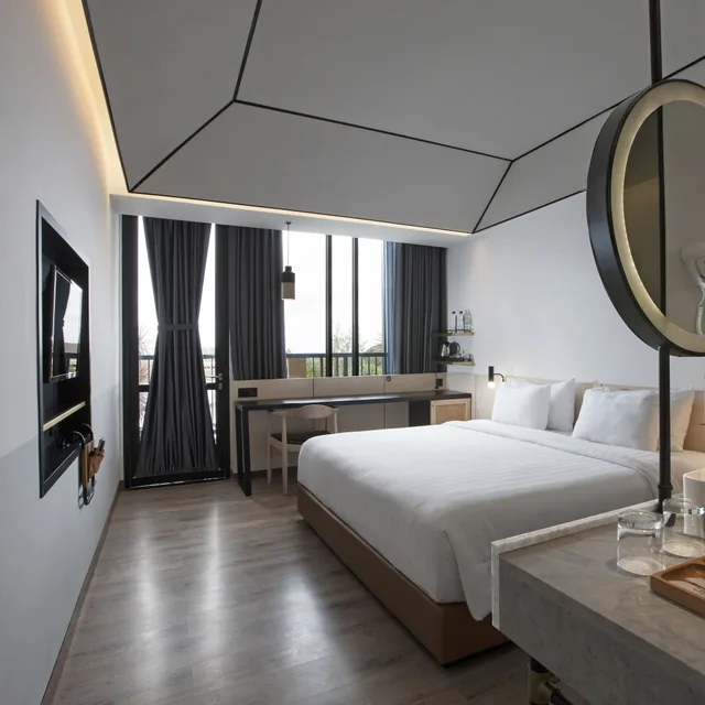 استوديو بسرير كينج، Gaia Cosmo Hotel 1/1
