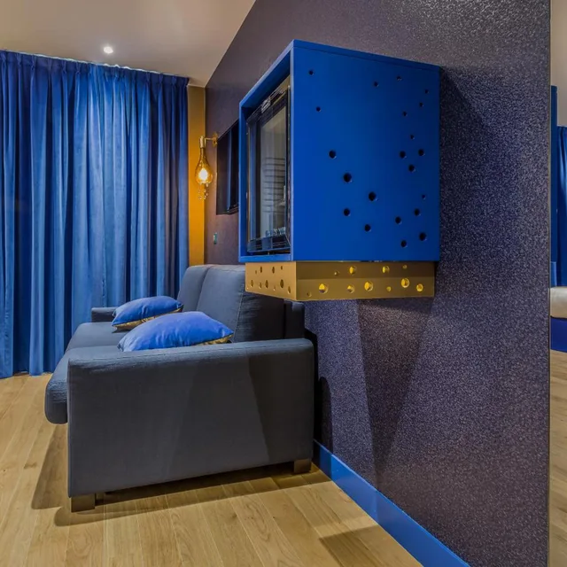 جناح بسرير كينج، Les Bulles de Paris Hotel 3/7