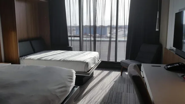 غرفة سوبيريور بسريرين مزدوجين، Grand Times Hotel Drummondville 1/9