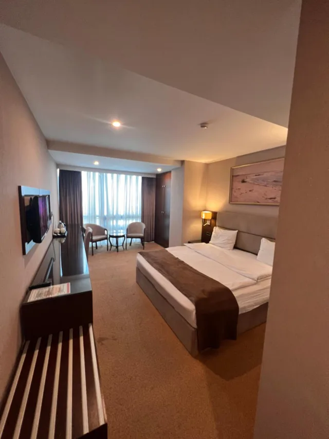 غرفة قياسية بسرير كوين، Diamond Hotel Baku 6/9