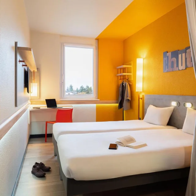 غرفة قياسية بسرير فردي، Ibis Budget Geneve Aeroport 9/10