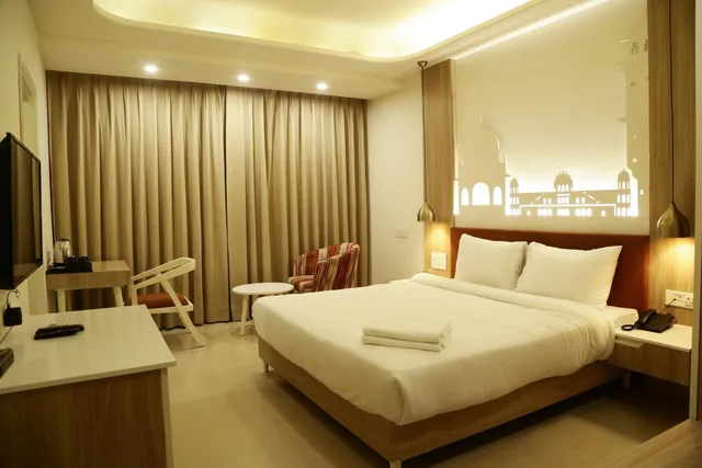 غرفة كلاسيكية بسرير كينج، Hotel Ratangarh Palace 1/1