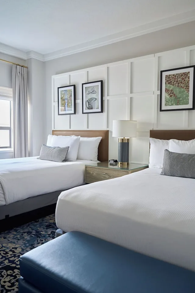 غرفة ديلوكس بسريرين مزدوجين لذوي الإعاقة، The Heathman Hotel 1/4