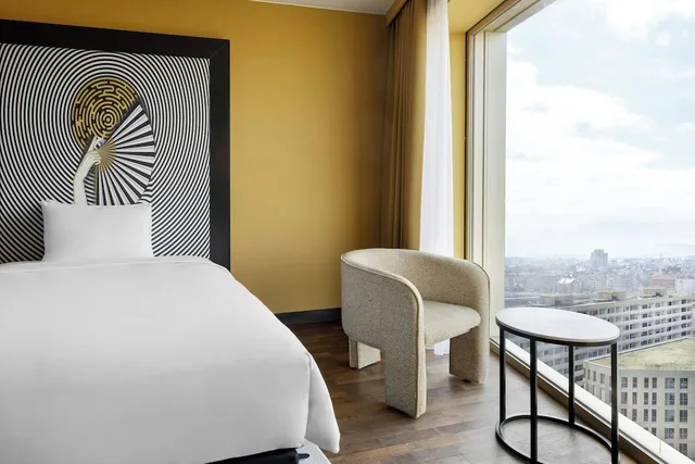 غرفة بانورامية بسريرين مزدوجين، RENAISSANCE ZURICH TOWER HOTEL 2/3