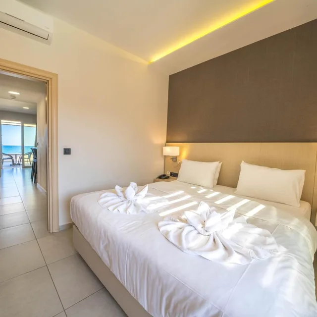 شقة سوبيريور بإطلالة على البحر بغرفة نوم واحدة، Marika Hotel Chania 3/10