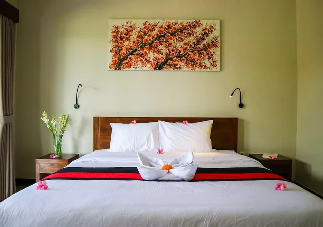 غرفة ديلوكس بسرير مزدوج، Puri Canggu Rooms 2 7/8