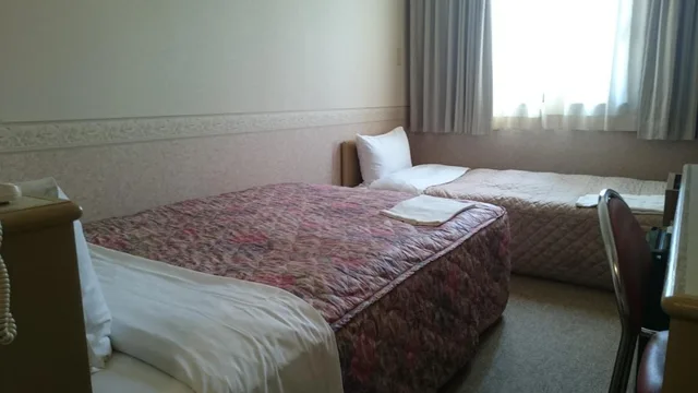 غرفة اقتصادية بسريرين منفصلين للمدخنين، Crown Hills Kanazawa 7/10