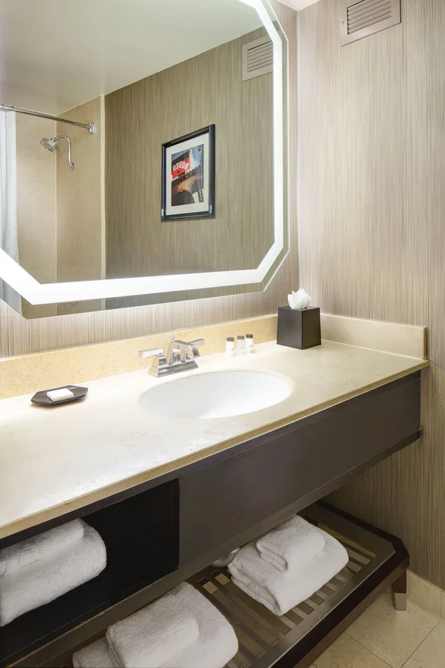 1 Bedroom, Deluxe, Suite, King Bed, Sofa, Sheraton Fort Worth Downtown Hotel 7/7