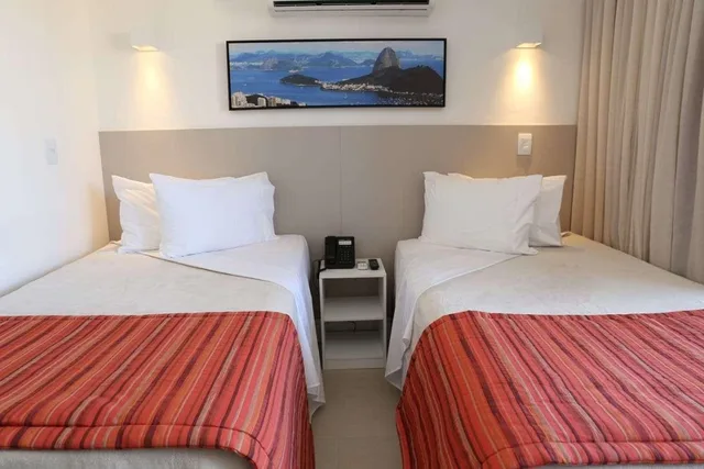 Super, Luxury, Twin Beds، Transamerica Executive Macae 1/2
