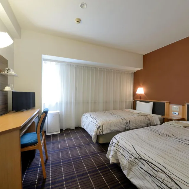 Room, Twin Beds, Kanazawa Manten Hotel-ekimae 1/2