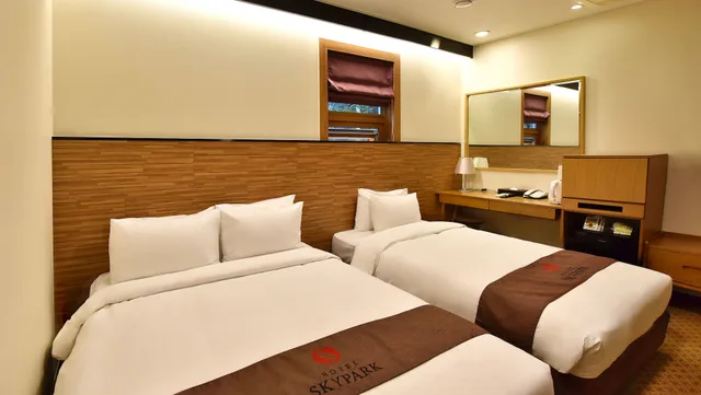 غرفة ديلوكس بسريرين منفصلين، Hotel Skypark Myeongdong I 4/8