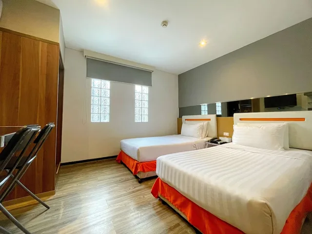 غرفة ديلوكس بسريرين منفصلين، Arawana Express Phrom Phong (ex. Icheck Inn Regency Sukhumvit) 3/10
