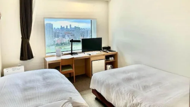Economy, Twin Beds, City View, Light Housekeeping، HOTEL Crown Hills Ueno Premier (ex Life Tree Ueno) 2/3