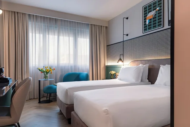 غرفة بريستيج بسريرين منفصلين، Living Place Hotel 1/4