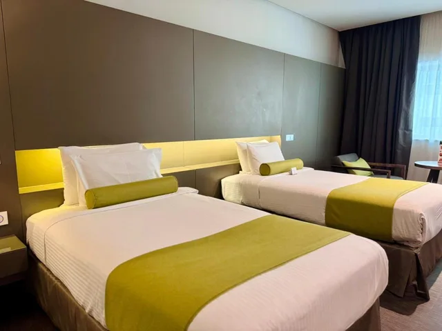غرفة سوبيريور بسرير فردي بإطلالة على المدينة، The 72 Hotel 7/10