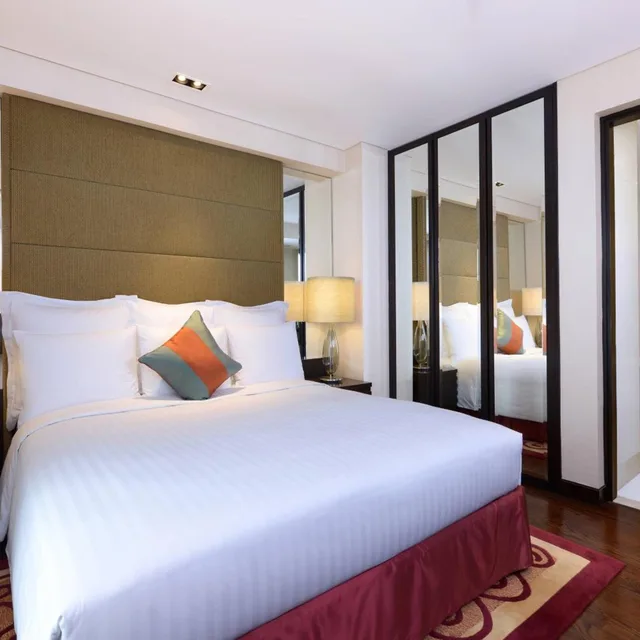 جناح بغرفتي نوم، Marriott Executive Service Apartment Sathorn Vista 1/10