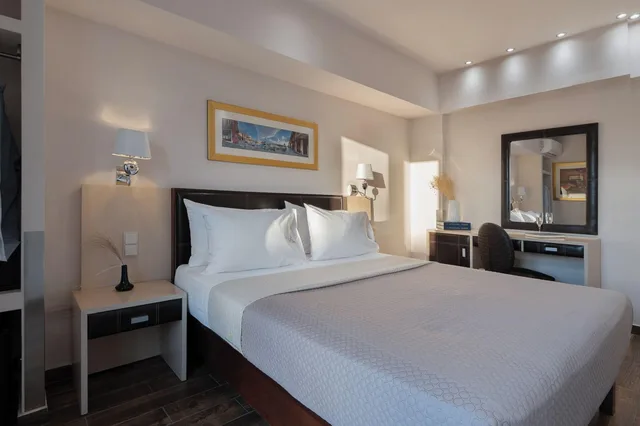 غرفة تنفيذية بسرير كوين، Piraeus City Hotel 2/3