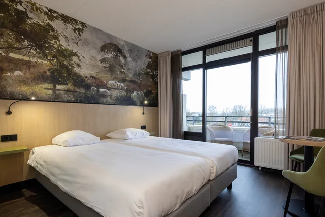غرفة كومفورت بسرير مزدوج بشرفة، Hotel Frerikshof 1/3
