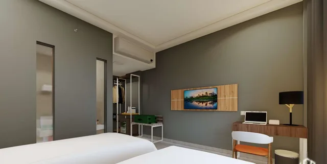 غرفة سوبيريور بسريرين منفصلين، Hotel Santika Gunung Kidul 3/5