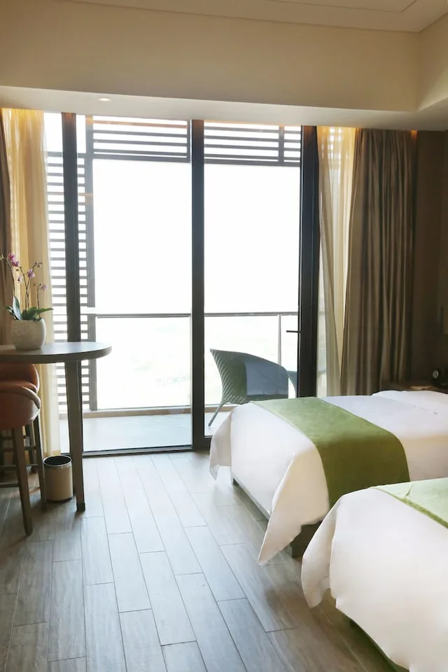 غرفة ديلوكس بسريرين منفصلين بإطلالة على المدينة، Mangrove Tree Resort World (Coral Tower) 6/8