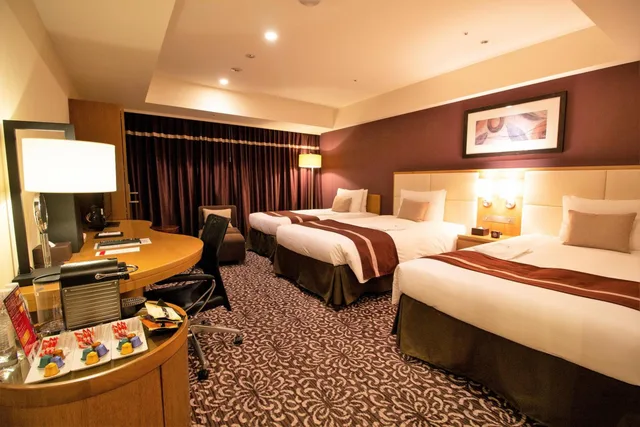 Room, Triple, Twin Beds, with Extra Bed, Hotel Ryumeikan Tokyo 1/1