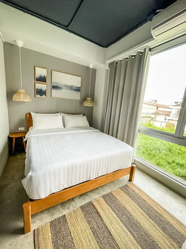 غرفة ديلوكس بسرير كوين، Bedgasm Hostel Chanthaburi 1/2