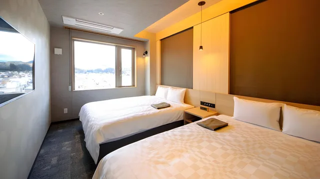 جناح بسريرين منفصلين، Hotel and Spa Gift Takayama 1/1