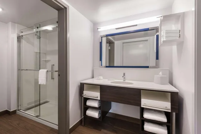 Suite, King Bed, Ballpark View, Sofa، Hampton Inn and Suites Fort Wayne Downtown 3/4
