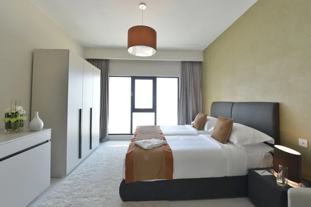 شقة بسرير كينج بغرفة نوم واحدة بإطلالة جزئية على البحر، Lagoona Beach Luxury Resort And Spa 2/6
