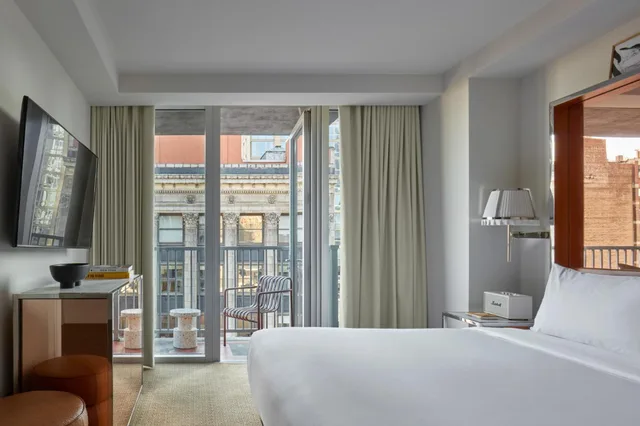 غرفة ديلوكس بسرير مزدوج أو سريرين منفصلين بشرفة، Hotel Park Ave 3/10