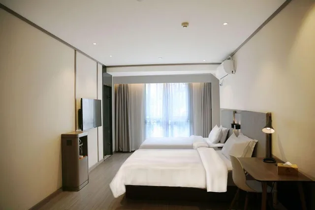 غرفة سوبيريور بسريرين منفصلين، Hanting Hotel (Wansheng Old Street) 1/1