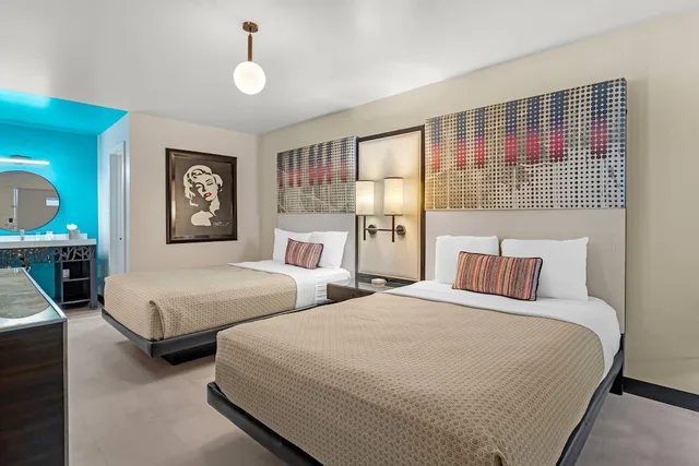 غرفة قياسية بسريرين كوين، Heights House Hotel - Houston Heights Downtown, an Ascend Collection Hotel 8/10