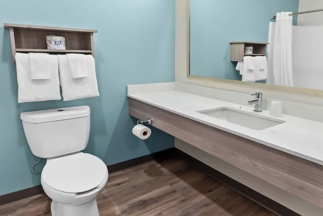 Efficiency, 2 Queen Beds, Accessible، WoodSpring Suites Greenville Airport 3/5
