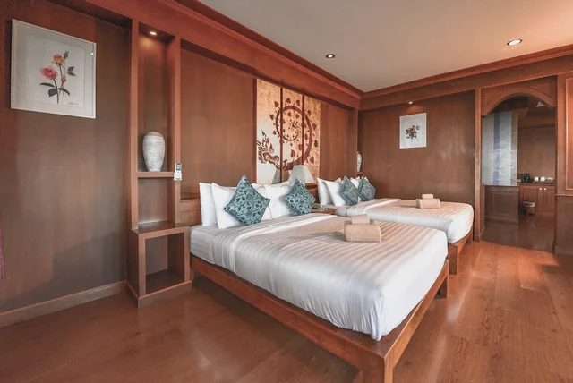 غرفة عائلية بسريرين كوين بإطلالة على البحر بشرفة، Ko Tao Resort - Paradise Zone 4/9