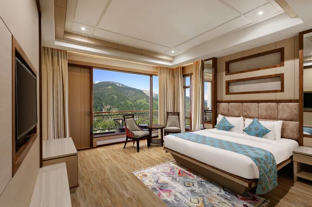 جناح رئاسي بسرير كوين، The Orchid Manali 1/3