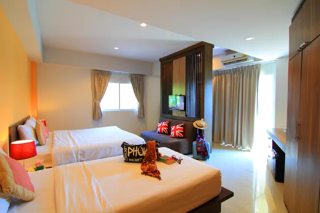 غرفة ديلوكس عائلية، Cool Residence Sha Extra Plus 2/2