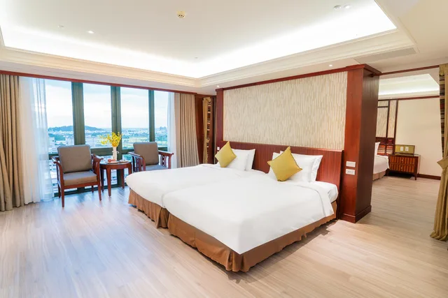 غرفة ديلوكس عائلية بسرير كوين وسريرين منفصلين، Formosan Naruwan Hotel And Resort Taitung 1/2