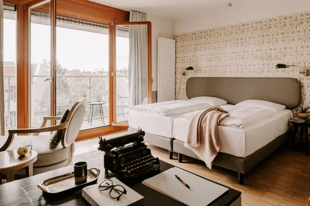 جناح بسرير مزدوج بشرفة، Townhouse Berlin a Vagabond Club 1/5