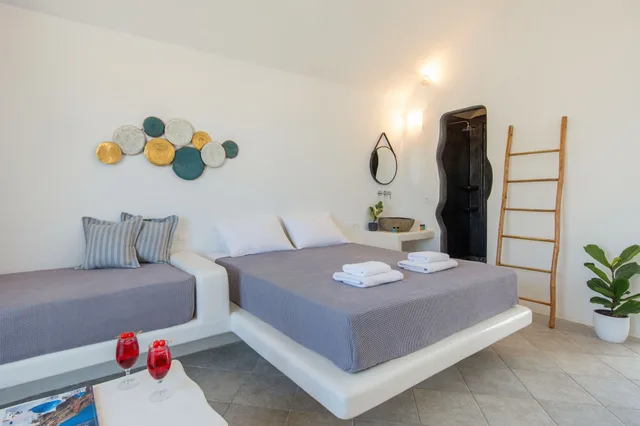 غرفة سوبيريور ثلاثية بسرير مزدوج مع أريكة، Sea View 6/10