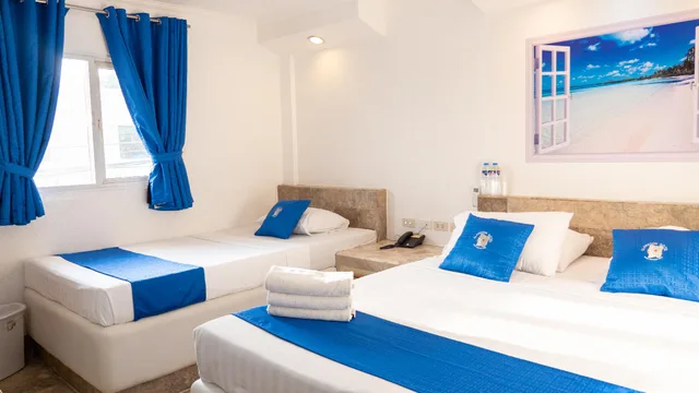 غرفة قياسية بسريرين، Clarkton Hotel 1/1