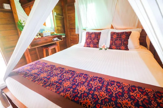 بنغل بسرير كوين، Villa Jj And Spa Ubud 1/10