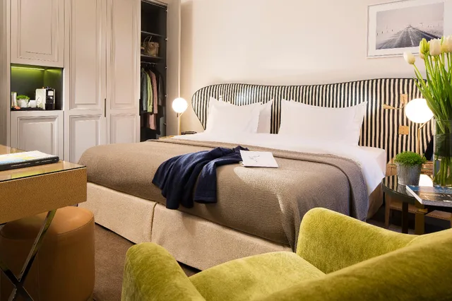 غرفة متصلة بشرفة، Hotel Le Marianne 1/1