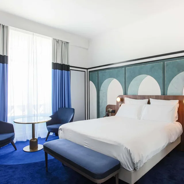 غرفة سوبيريور عائلية بسرير مزدوج، Hotel Plaza Biarritz Plage - Handwritten Collection 4/10